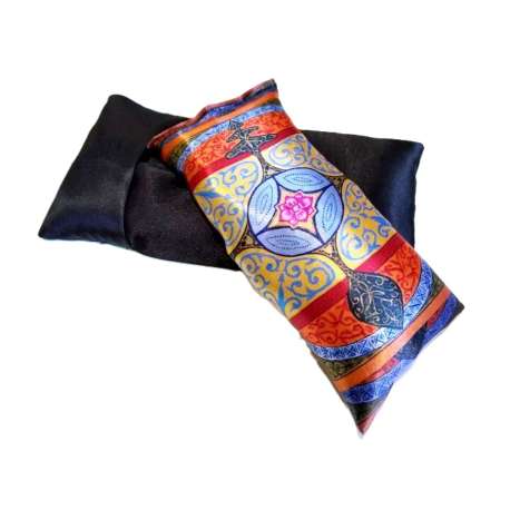ALMOHADILLA RELAJANTE DE OJOS CON FUNDA DIOSA LAKSHMI