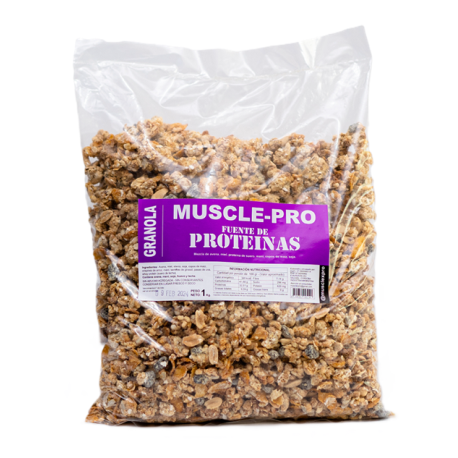 GRANOLA PROTEICA X 1 KG. MUSCLE PRO