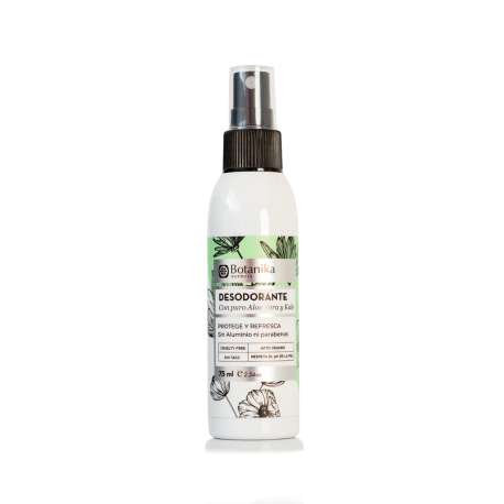 DESODORANTE NATURAL ALOE VERA SPRAY X 100 ML BOTANIKA NATIER
