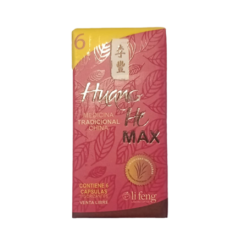 HUANG HE MAX X 6 CAPS. SALUTIS VITAE