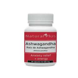 ASHWAGANDHA X 30 CAPS. NATURAL PLUS