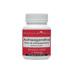 ASHWAGANDHA X 60 CAPS. NATURAL PLUS