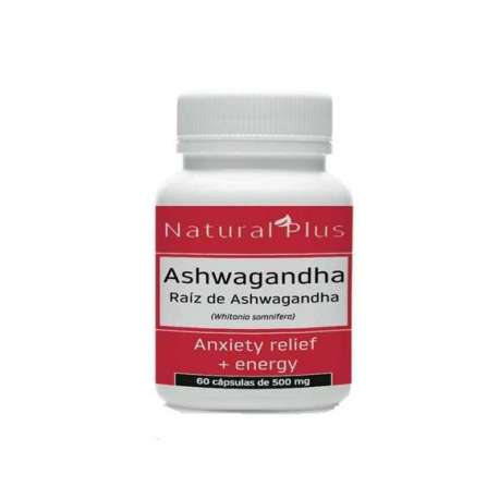 ASHWAGANDHA X 60 CAPS. NATURAL PLUS