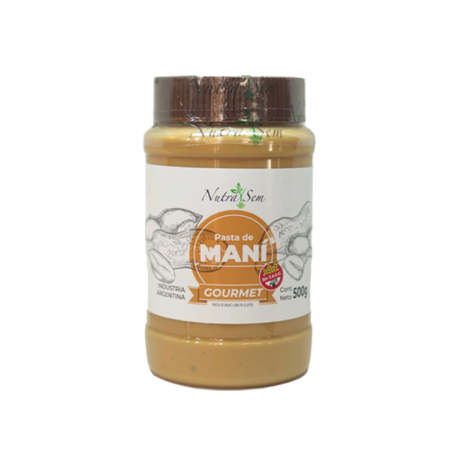PASTA DE MANI X 500 GRS. NUTRASEM