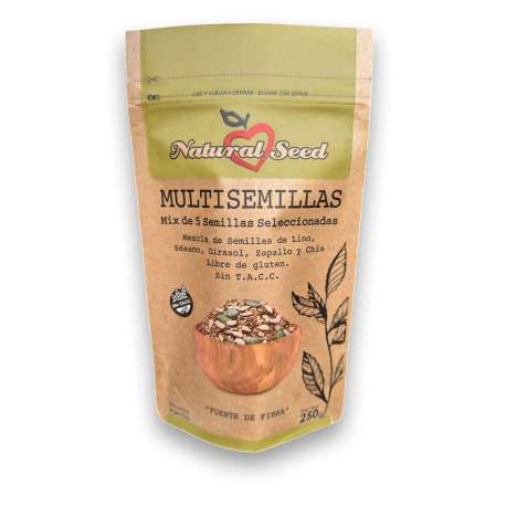 MIX DE SEMILLAS X 250 GR. NATURAL SEED