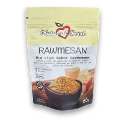 RAWMESAN QUESO VEGANO RALLADO X 150 GR. NATURAL SEED