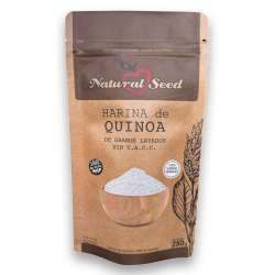 HARINA DE QUINOA X 250 GR .NATURAL SEED