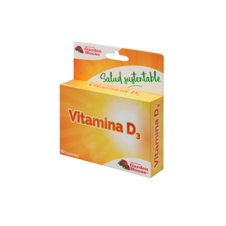 VITAMINA D3 X 30 COMP. GARDEN HOUSE