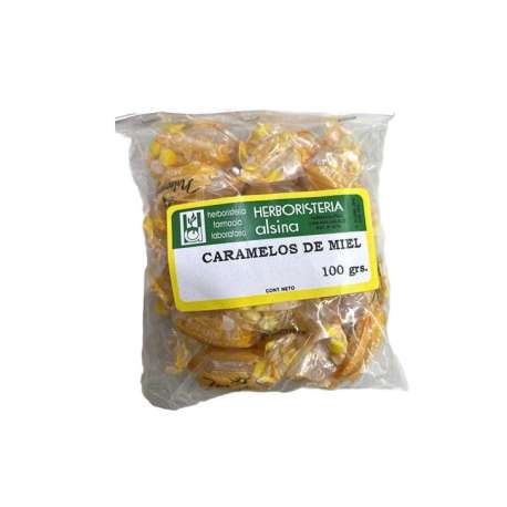 CARAMELOS DE MIEL X 100 GR. HERBORISTERA ALSINA