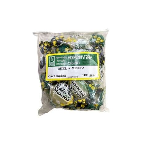 CARAMELOS DE MIEL Y MENTA X 100 GR. HERBORISTERA ALSINA