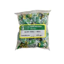 CARAMELOS DE ALOE VERA Y MIEL X 100 GR. HERBORISTERIA ALSINA