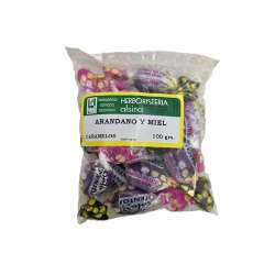 CARAMELOS DE ARANDANO Y MIEL X 100 GR. HERBORISTERA ALSINA