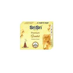 SAHUMERIO SANDAL PREMIUM  25 GR X 12 CONOS SRI SRI TATTVA