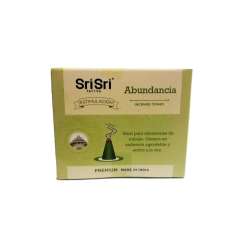 SAHUMERIO PREMIUM ABUNDANCIA CONOS X 25 GR SRI SRI TATTVA