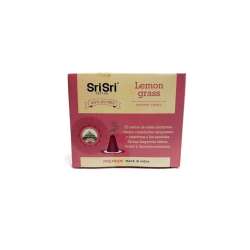 SAHUMERIO PREMIUM LEMONGRASS CONOS X 25 GR SRI SRI TATTVA