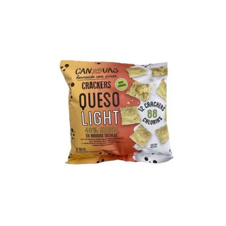 GALLETITAS DE QUESO LIGHT X 100 GR. CANVAS