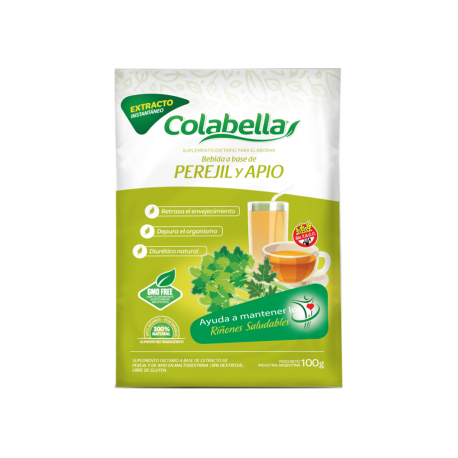 BEBIDA A BASE DE PEREJIL Y APIO COLABELLA