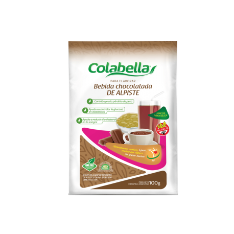 BEBIDA POLVO CHOCOLATADA DE ALPISTE X 100 GR COLABELLA