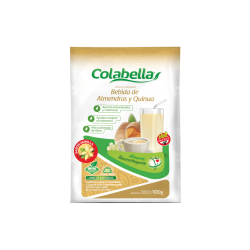 BEBIDA ALMENDRA Y QUINOA SABOR VAINILLA X 100 GR. COLABELLA