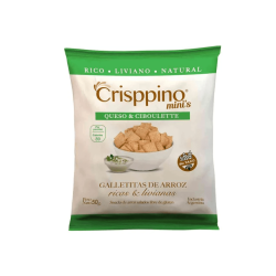 GALLETA DE ARROZ SABOR CIBOULETTE CRISSPINO