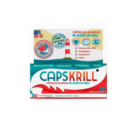 CAPSKRILL x 24 CAPS. FRAMINGHAM