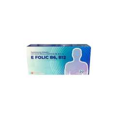 E FOLIC B6 + B12 X 30 COMP. FRAMINGHAM