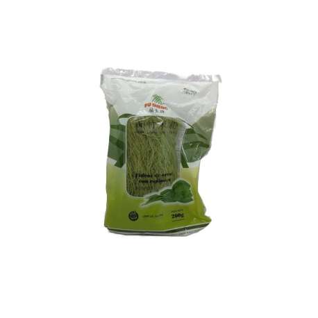 FIDEO DE ARROZ SABOR ESPINACA FUSHENG