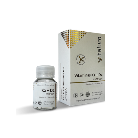 VITAMINA K2 + D2 COMPLEX X 30 CAPS VITALUM