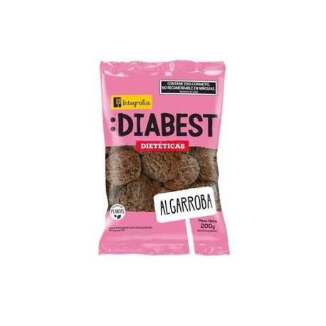 DIABEST ALGARROBA SIN AZUCAR X 200 GR. INTEGRALIA