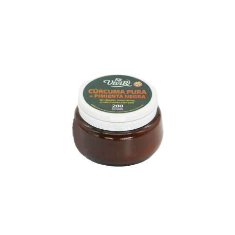 CURCUMA Y PIMIENTA NEGRA PURO X 40 GR KIT VIVIR
