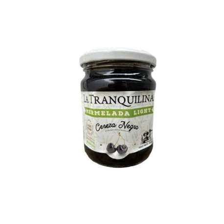 MERMELADA DE CEREZA NEGRA CON STEVIA LA TRANQUILINA