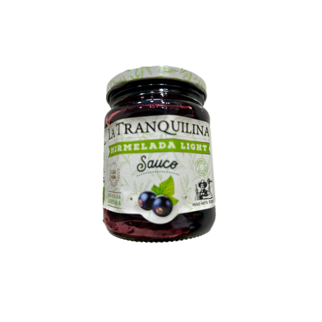 MERMELADA DE SAUCO CON STEVIA LA TRANQUILINA