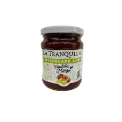 MERMELADA DE FRUTILLA Y MANGO LIGHT X 330 GRS LA TRANQUILINA