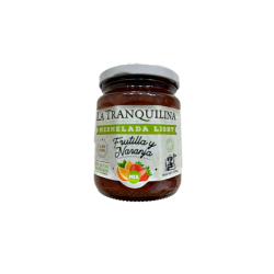 MERMELADA DE FRUTILLA Y NARANJA LIGHT X 330 GRS LA TRANQUILINA