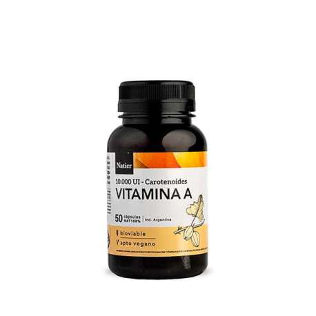 VITAMINA A X 50 CAPS. NATIER