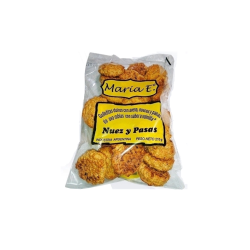 GALLETITAS NUEZ Y PASAS CON AZUCAR X 215 GR MARIA E