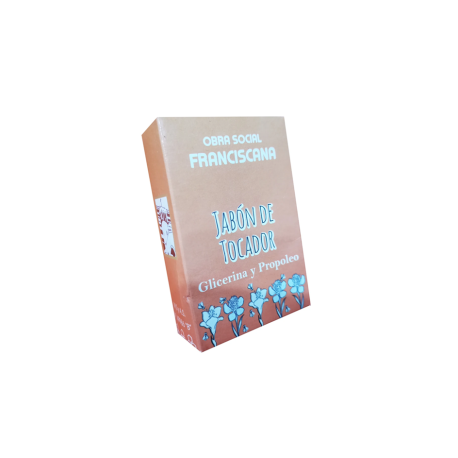 JABON GLICERINA Y PROPOLEO 100GR. OBRA FRANCISCANA