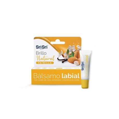 BALSAMO LABIAL SABOR VAINILLA X 10 GR. SRI SRI TATTVA-AYURVEDA