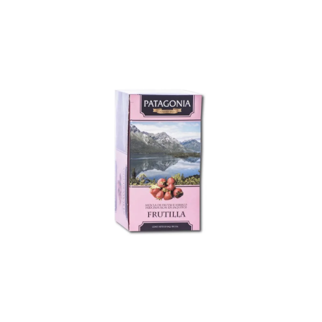 TE DE FRUTILLA SAQUITOS PATAGONIA