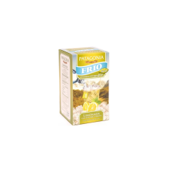 TE FRIO DE LIMONADA, JENGIBRE Y MENTA CON STEVIA SAQUITOS PATAGONIA