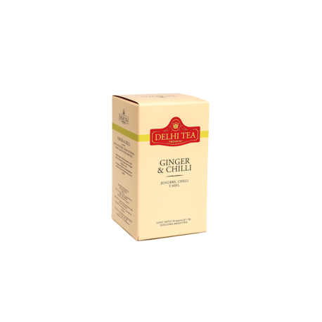 TE GINGER CHILLI DELHI TEA X 20 SAQ DROGUERIA ARGENTINA