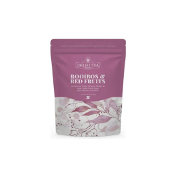 TE ROOIBOS RED FRUITS X 40 GRS DELHI TEA DOY PACK DROGUERIA ARGENTINA