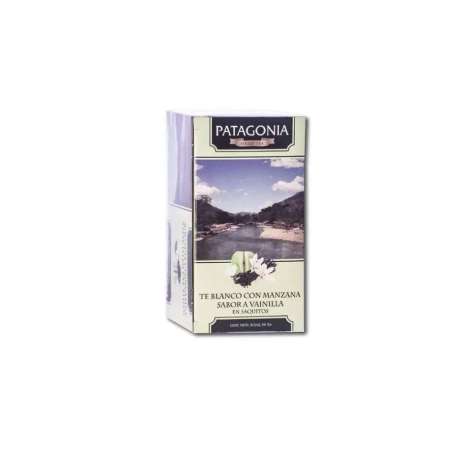 TE BLANCO CON MANZANA Y VAINILLA SAQUITOS PATAGONIA