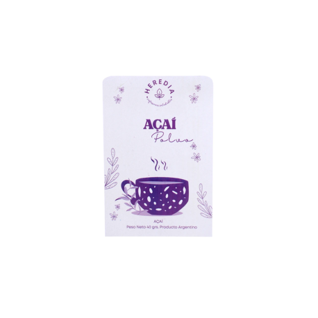 ACAI EN POLVO X 40 GR. HEREDIA
