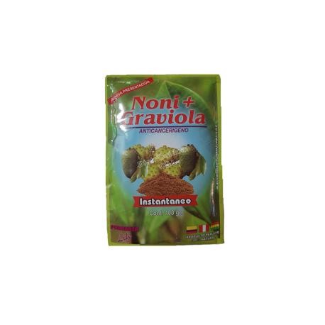 NONI + GRAVIOLA X 100 GR. PRODUCTOS NACIONALES E IMPORTADOS