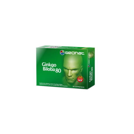 GINKGO BILOBA 80 X 30 COMP PROVEFARMA GEONAT