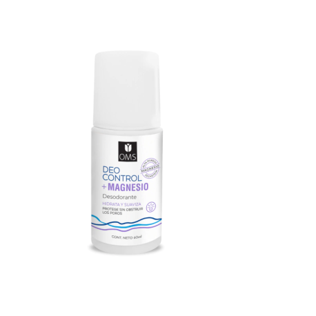 DESODORANTE DEO CONTROL + MAGNESIO X 60 ML. OMS
