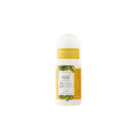 DESODORANTE CITRICO(ENERGIA)X 55 GR PURA SOAP