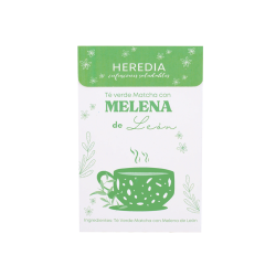 MELENA DE LEON CON MATCHA X 40 GR. HEREDIA