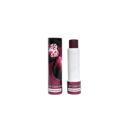 BALSAMO LABIAL COLOR MALBEC - UVA X 3,5 GR. PURA SOAP